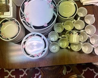 "Serena" Pattern by China Pearl Stoneware Dinnerware