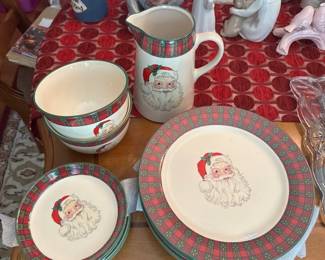 Cracker Barrel "Christmas in the Woods" dinnerware
