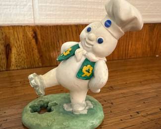 1997 Danbury Mint Pillsbury Dough Boy Figurine Collection - March