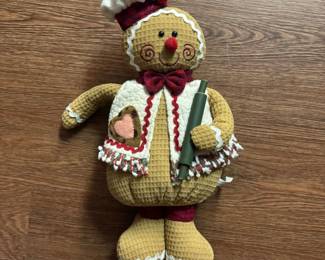 stuffed gingerbread plush