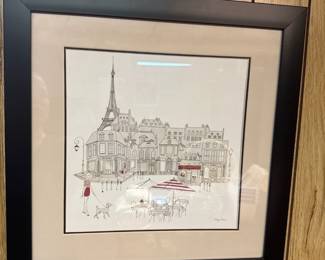 "World Cafe II Paris Red" by Avery Tillmon