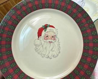 Cracker Barrel "Christmas in the Woods" plates