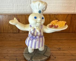 1997 Danbury Mint Pillsbury Dough Boy Figurine Collection - June