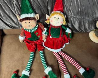 Elf Plush Figurines