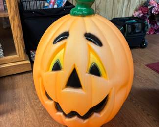 Plastic Jack O Lantern
