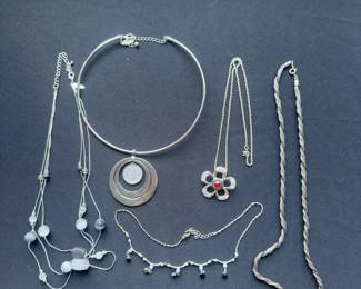 Silver Costume Jewelry