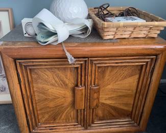 mid century flip top bar
