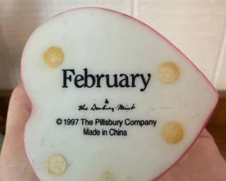 1997 Danbury Mint Pillsbury Dough Boy Figurine Collection - February
