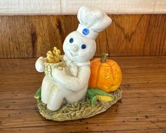 1997 Danbury Mint Pillsbury Dough Boy Figurine Collection - October