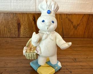 1997 Danbury Mint Pillsbury Dough Boy Figurine Collection - April
