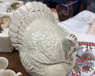 Ceramic Turkey Soup Tureen