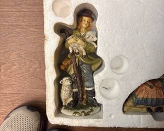 vintage International Silver Co. Christmas Deluxe 10-piece Nativity Boxed Set