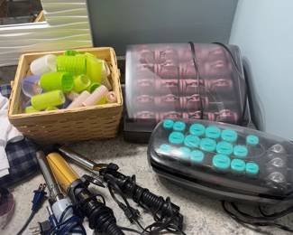 Haircare products - curling irons - rollers