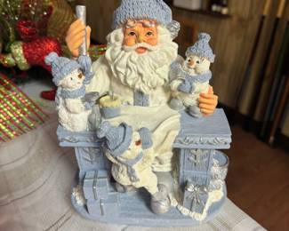 Snow Buddies "Santa at Desk"