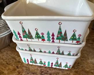 Celebrate It mini stoneware baking dish small loaf pan