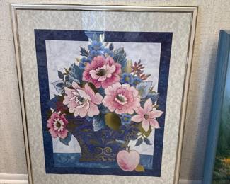 "Encore des Fleurs" framed print