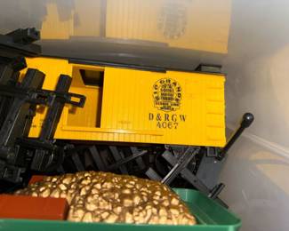 Model train boxcar LGB G Scale D&RGW 4067 boxcar