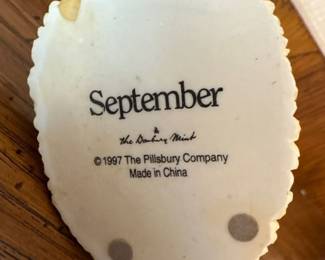 1997 Danbury Mint Pillsbury Dough Boy Figurine Collection - September