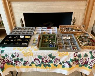Load of costume jewelry