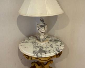 Marble top