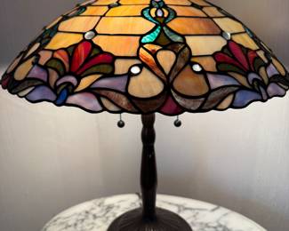 Stained glass lamp