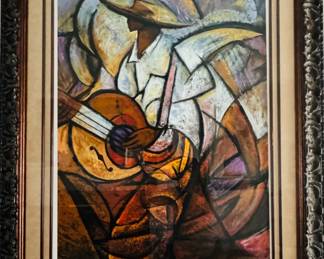 EL SENOR BY TERRY& JERRY LYNN SERIGRAPH