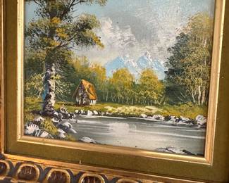 original small framed landscape