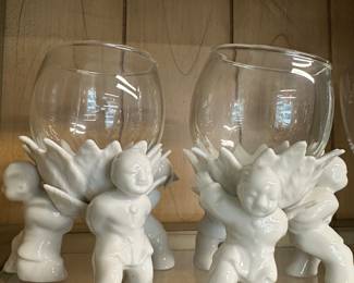 Fitz and Floyd candle holders