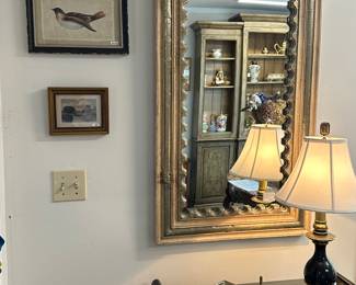 Silver leaf mirror