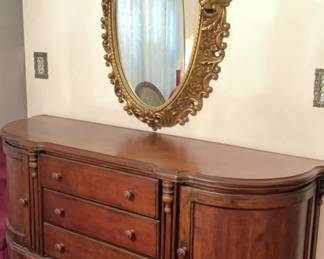 Vineyard Manor Buffet with matching dining set, coffee table, side table & nightstand - all sold separately
