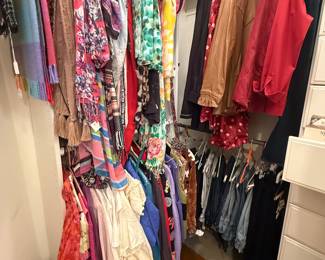 Selection of women’s clothes
