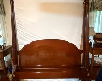 Beautiful four poster bed