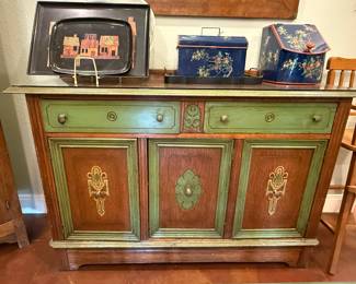 Painted sideboard