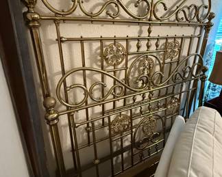 Beautiful brass bed