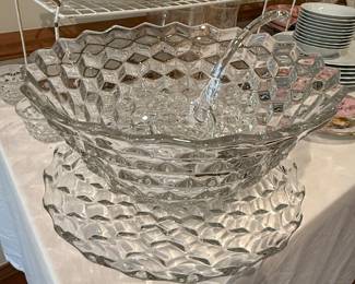Fostoria punch bowl