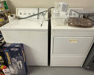 Washer and dryer