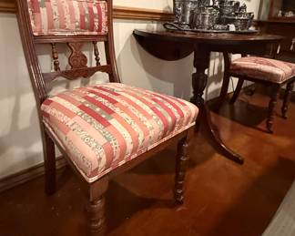 Set of two matching side chairs
