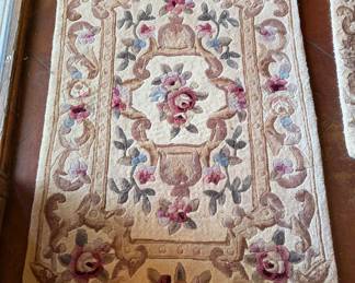 Wool entry rug