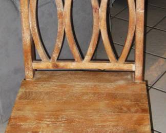 1 OF 4 DINING CHAIRS