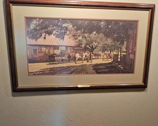 James Boren "Lazy Day at Luckenbach"
