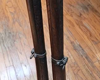 Steyr-Mannlicher M1895 (Infanterie Repetier-Gewenr M.95) 2 long rifle floor lamp. We have four of these unique lamps.