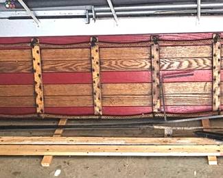 Huge Wooden Toboggan
