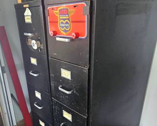 File Cabinets Filled With Motor/Car magazines going back to the 1950's