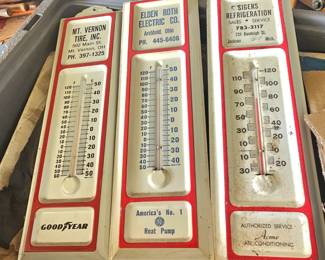 Vintage Branded Thermostats