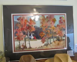 One of our featured items is original fine art by the late artist JEANNE CHARLES