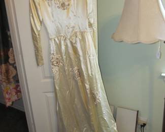 Vintage wedding gown