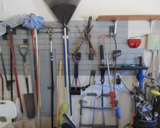 Yard and garden tools, and others