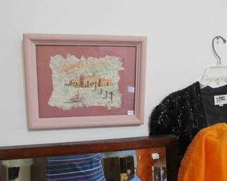 One of our featured items is original fine art by the late artist JEANNE CHARLES