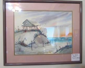 One of our featured items is original fine art by the late artist JEANNE CHARLES
