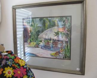 One of our featured items is original fine art by the late artist JEANNE CHARLES